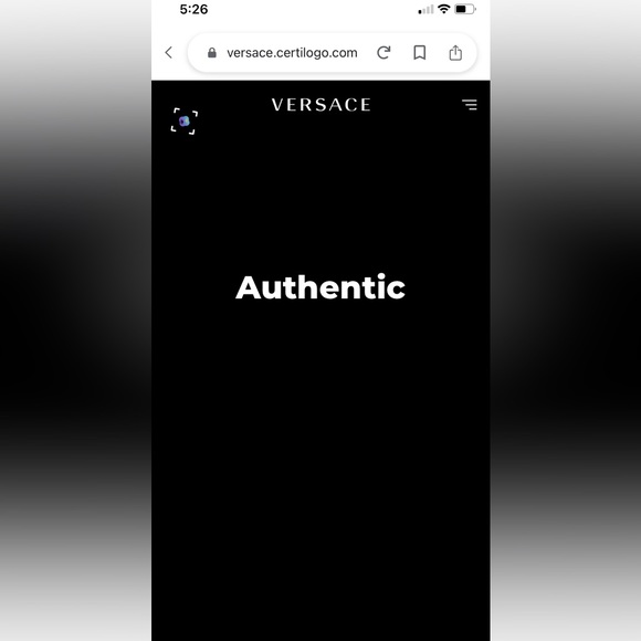 Versace Collection Chain Handle Snake Embossed Leather Shoulder Bag, NWT $700 - Picture 16 of 16